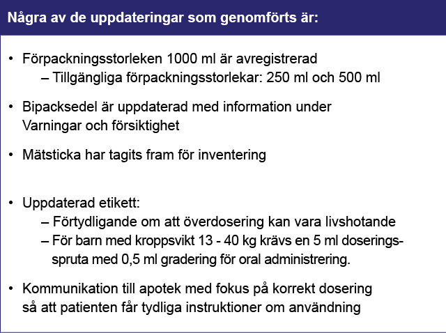 Cocillana improvements