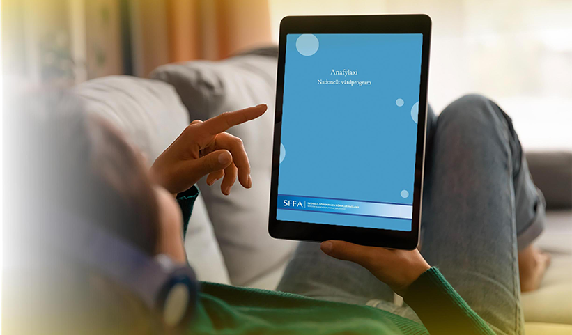 Nytt nationellt vårdprogram för anafylaxi